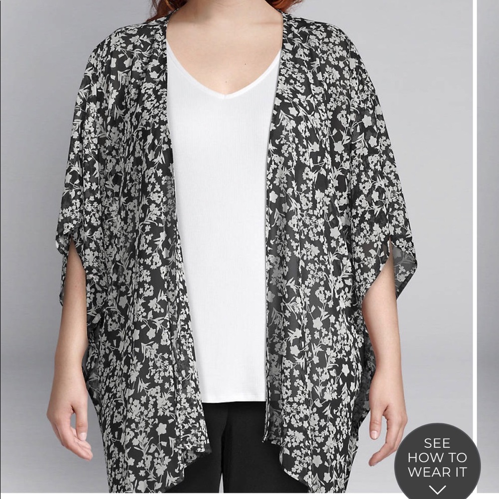 Bandana print kimono